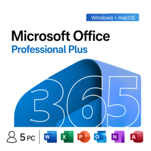 Microsoft 365 Professional Plus 1 Año licencia digital original