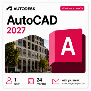 AutoCAD 2026 24 Meses licencia digital EDU Personal