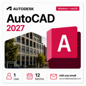 AutoCAD 2026 12 Meses licencia digital EDU Personal