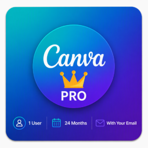 Canva Pro EDU 24 Meses Personal con tu email
