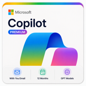 Microsoft Copilot Premium 12 Meses con email y GPT Models